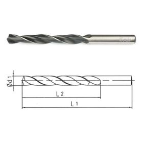 MTE HSS-E DIN 340 6.5 mm Silindirik Saplı Uzun Matkap Ucu