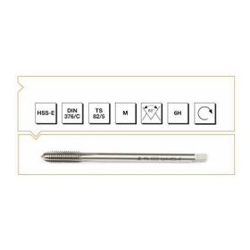 MTE HSS E DIN 376/C Metrik Normal Vidalı Düz Kanallı M 20x2,5 Makina Kılavuzu