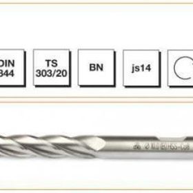 MTE HSSE DIN 844/BN 18 mm Uzun Parmak Freze