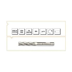 MTE HSSE DIN 844/BN 20 mm Uzun Parmak Freze