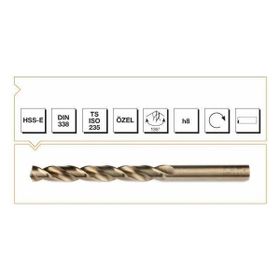 MTE Silindirik Saplı Krom Altın Seri 7.5 mm Matkap Ucu