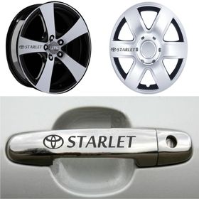 MTM Toyota Starlet Kolu Jant Sticker