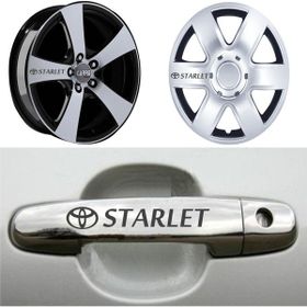 MTM Toyota Starlet Kolu Jant Sticker