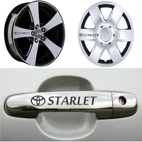 MTM Toyota Starlet Kolu Jant Sticker
