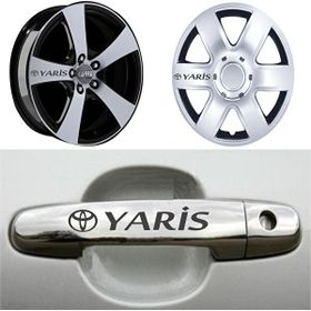MTM Toyota Yaris Kolu Jant Sticker