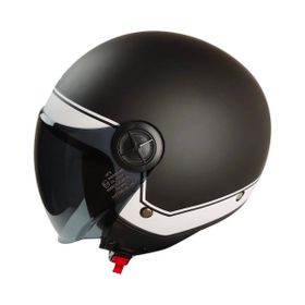 MTS Pro Helmelts FX-101 Açık Siyah Motosiklet Kaskı