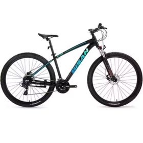 MTX 7200 Mat Siyah Mavi 39.5 cm Kadro 26 Jant 24 Vites Dağ Bisikleti