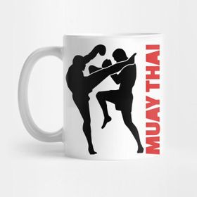 Muay Thai Porselen Kupa Bardak