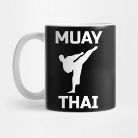 Muay Thai Porselen Kupa Bardak