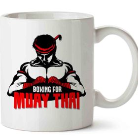 Muay Thai Porselen Kupa Bardak