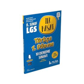 Muba 8. Sınıf LGS Türkçe 1. Dönem İlk Hasat Soru Bankası ve 10 Deneme