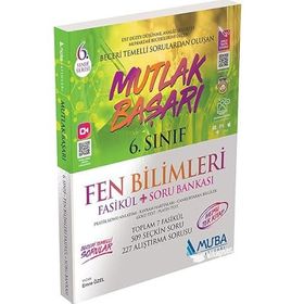 Muba Mutlak Başarı 6. Sınıf Fen Bilimleri Fasiküller + Soru Bankası