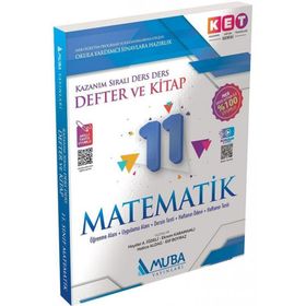 Muba Yayınları 11. Sınıf Ket Serisi Matematik Defter ve Kitap