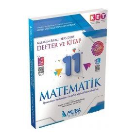 Muba Yayınları 11. Sınıf Ket Serisi Matematik Defter ve Kitap
