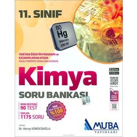 Muba Yayınları 11. Sınıf Kimya Soru Bankası