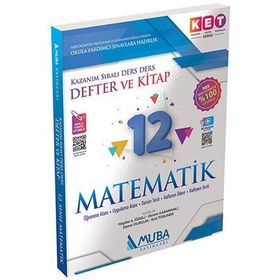 Muba Yayınları 12. Sınıf Ket Serisi Matematik Defter Ve Kitap