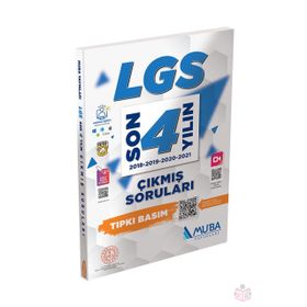 Muba Yayınları 2018-21 2003 LGS Son 4 Yılın Çıkmış Sınav Soruları