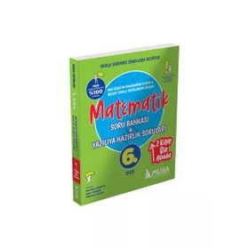 Muba Yayınları - 6. Sınıf Matematik Soru Bankası Yazılıya Hazırlık Soruları 2'si 1 Arada
