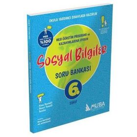 Muba Yayınları - 6. Sınıf Sosyal Bilgiler Soru Bankası