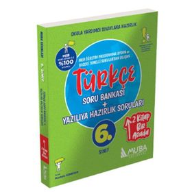Muba Yayınları 6. Sınıf Türkçe Soru Bankası+ Yazılıya Hazırlık Soruları