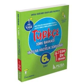 Muba Yayınları 6. Sınıf Türkçe Soru Bankası+ Yazılıya Hazırlık Soruları