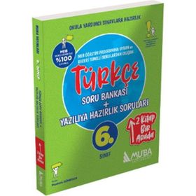 Muba Yayınları 6. Sınıf Türkçe Soru Bankası+ Yazılıya Hazırlık Soruları