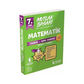 Muba Yayınları 7. Sınıf Matematik Fasiküller + Soru Bankası