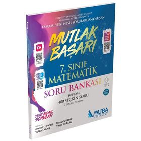 Muba Yayınları 7. Sınıf Türkçe Matematik Fasikül - Soru Bankası ve Paragraf Mutlak Başarı Seti