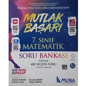 Muba Yayınları 7. Sınıf Türkçe Matematik Fasikül - Soru Bankası ve Paragraf Mutlak Başarı Seti