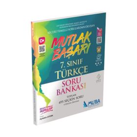 Muba Yayınları 7. Sınıf Türkçe Soru Bankası Mutlak Başarı