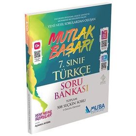 Muba Yayınları 7. Sınıf Türkçe Soru Bankası Mutlak Başarı
