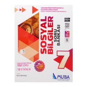 Muba Yayınları 7. Sınıf Türkçe Sosyal Bilgiler Soru Bankası Seti