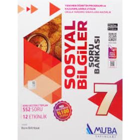 Muba Yayınları 7. Sınıf Türkçe Sosyal Bilgiler Soru Bankası Seti