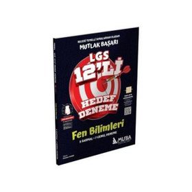 Muba Yayınları - 8. Sınıf LGS Fen Bilimleri 12 Hedef Deneme