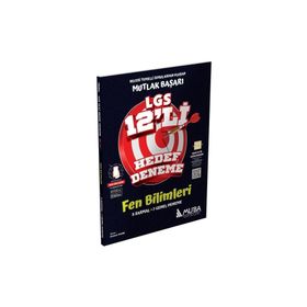 Muba Yayınları - 8. Sınıf LGS Fen Bilimleri 12 Hedef Deneme