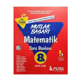 Muba Yayınları 8. Sınıf LGS Son 4 Yılın Çıkmış Sınav Soruları ve Matematik Fasikül Soru Bankası