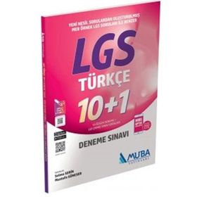 Muba Yayınları 8. Sınıf LGS Türkçe 10+1 Deneme Sınavı