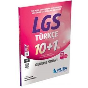 Muba Yayınları 8. Sınıf LGS Türkçe 10+1 Deneme Sınavı
