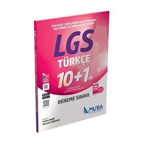 Muba Yayınları 8. Sınıf LGS Türkçe 10+1 Deneme Sınavı