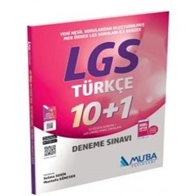 Muba Yayınları 8. Sınıf LGS Türkçe 10+1 Deneme Sınavı