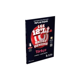Muba Yayınları - 8. Sınıf LGS Türkçe 12 Hedef Deneme