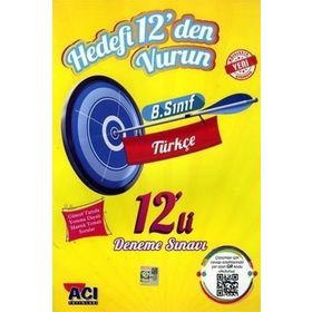 Muba Yayınları 8. Sınıf LGS Türkçe 12 Li Deneme Sınavı