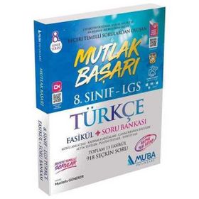 Muba Yayınları 8.Sınıf LGS Türkçe Mutlak Başarı Fasikül+Soru Bankası