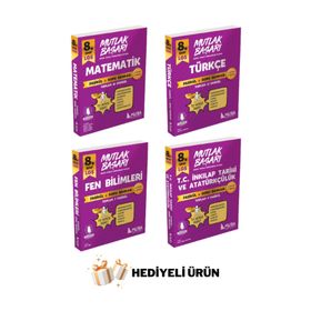 Muba Yayınları 8.Sınıf LGS Türkçe Mutlak Başarı Fasikül+Soru Bankası