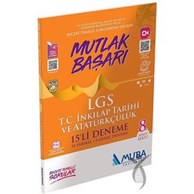 Muba Yayınları 8.Sınıf Mutlak Başarı LGS İnkılap Tarihi 15 Deneme