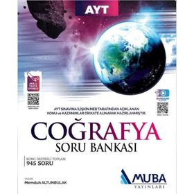 Muba Yayınları Ayt Coğrafya Soru Bankası