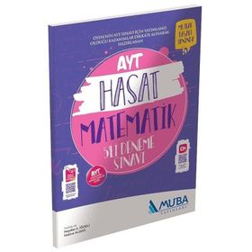 Muba Yayınları AYT Matematik Hasat 5 Deneme Sınavı