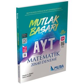 Muba Yayınları - AYT Matematik Mutlak Başarı 20X40 Deneme