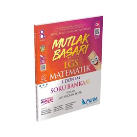 Muba Yayınları LGS 1. Dönem Matematik Hasat Soru Bankası