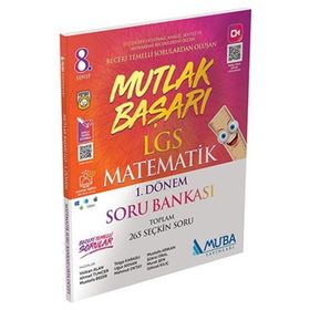 Muba Yayınları LGS 1. Dönem Matematik Hasat Soru Bankası